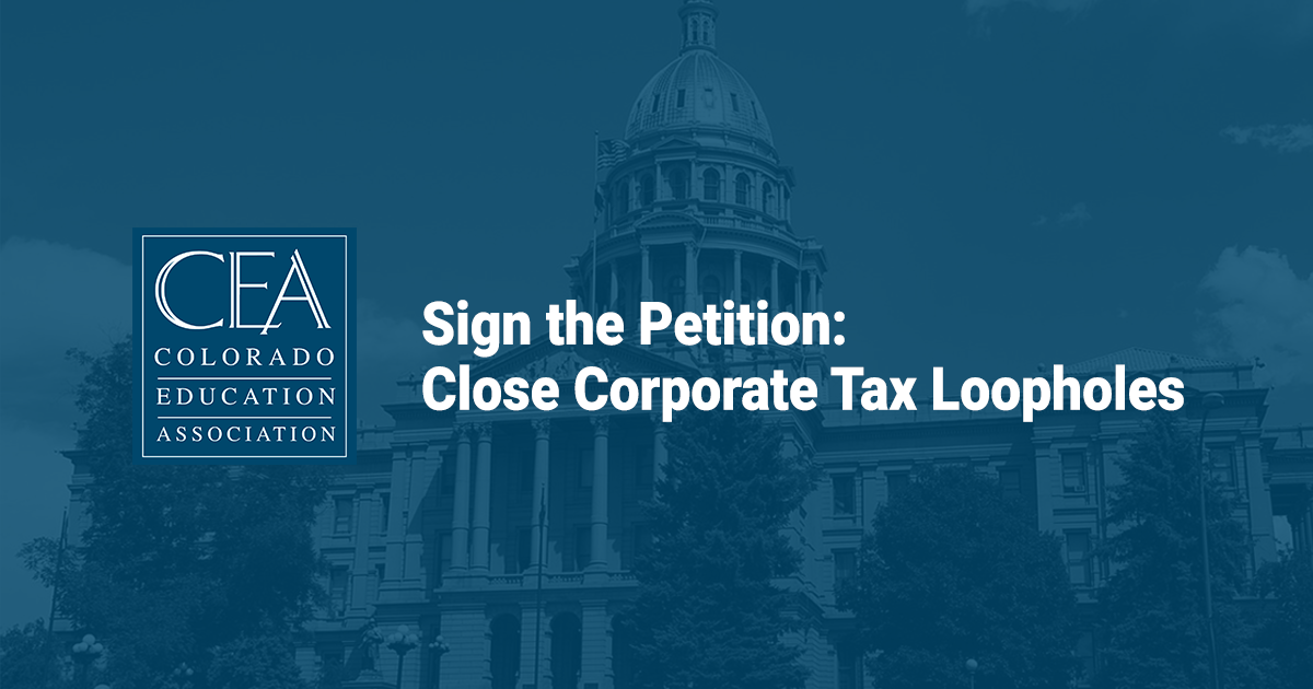 Sign the Petition Close Corporate Tax Loopholes to Ensure Corporations